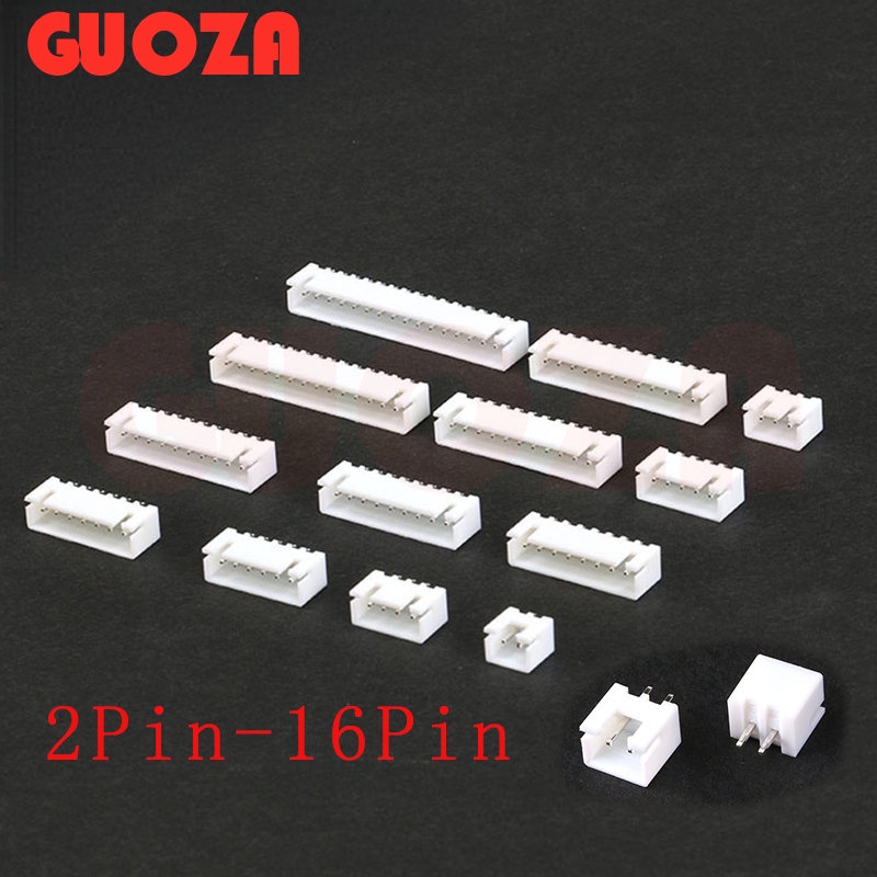 Connettori JST XH2.54mm PCB: Kit Maschio-femmina 2~12 Pin, Passo 2.54mm, 3A