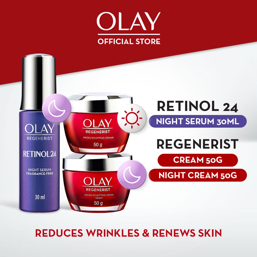 Olay Skin Regenerist Micro sculpting Day Night Ritual Duo Cream