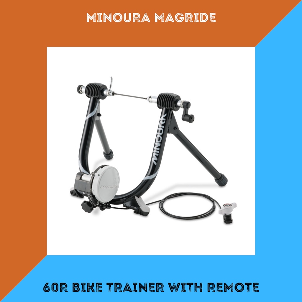 60R MINOURA MAGRIDE BIKE TRAINER MAG RIDE 60 R WITH REMOTE INDOOR BIKE TRAINER Shopee Philippines