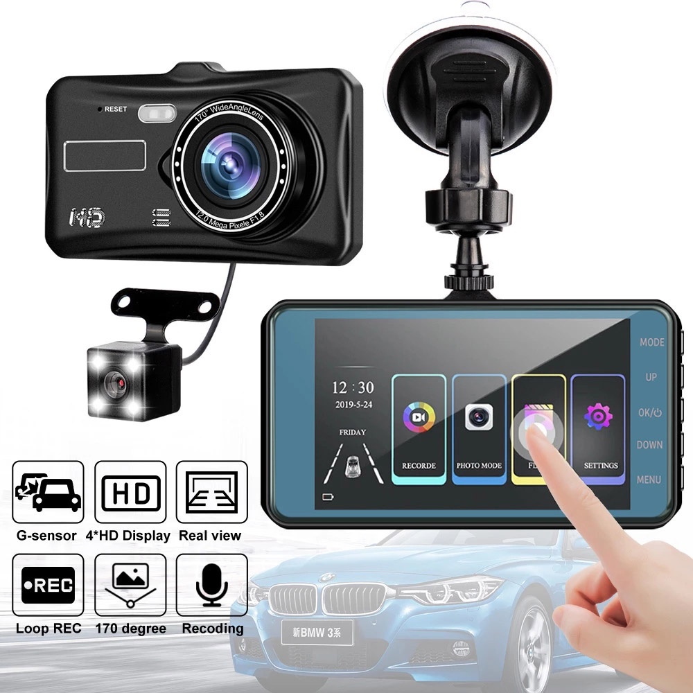 Motorcycle Dash Cam Video Recorder Waterproof Motorbike Dash Cam DVR ...