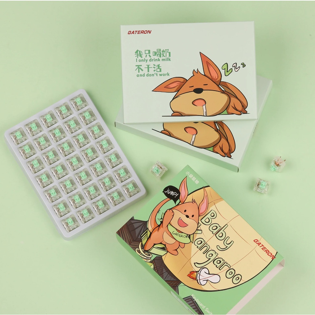 KBDfans Gateron Baby Kangaroo Tactile Switches 70Pcs. Shopee Philippines