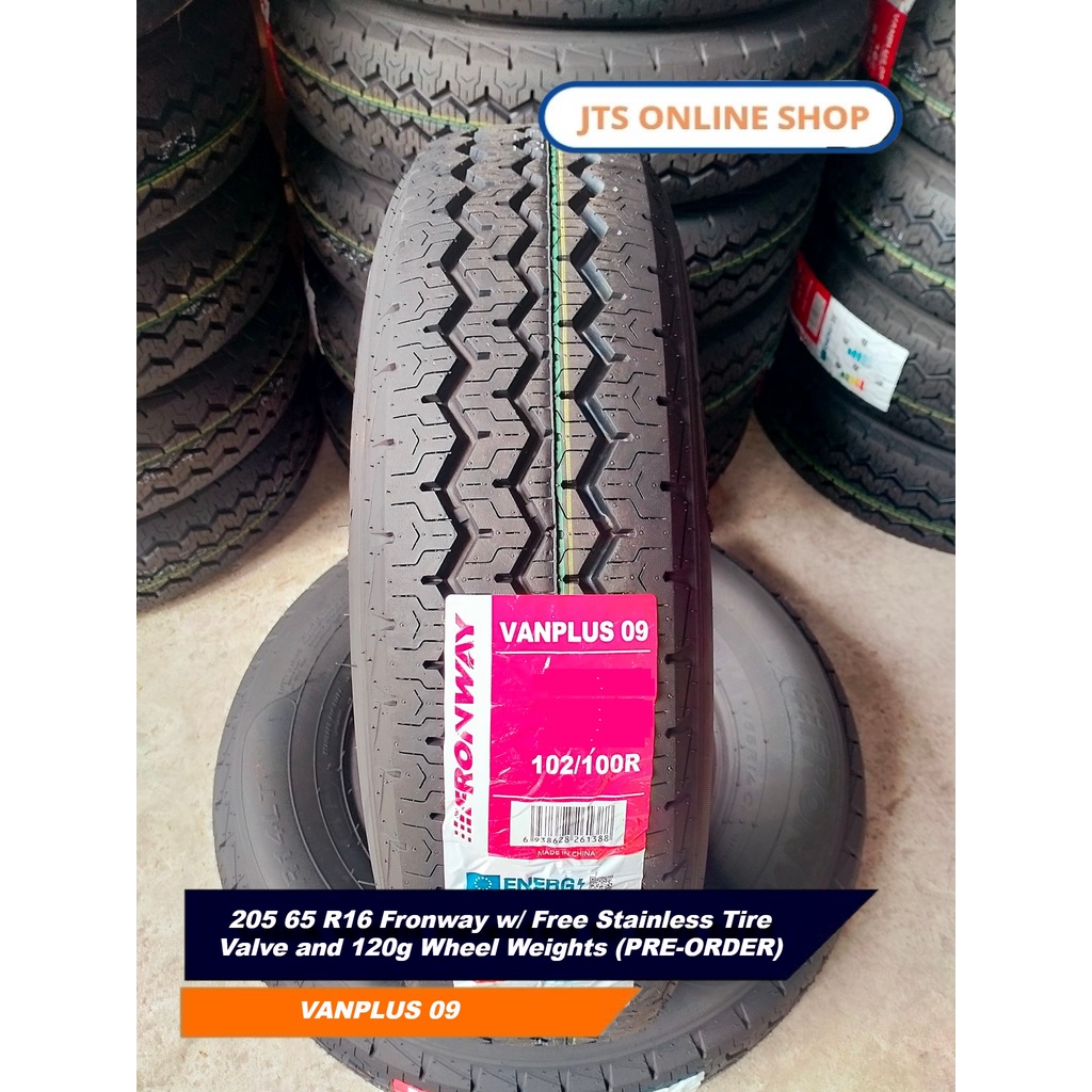 205/65R16 Fronway w/ Free Stainless Tire Valve and 120g Wheel Weights ...