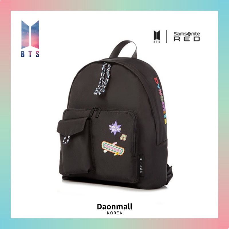 BTS MERCH Samsonite RED DYNAMITE Backpack | Shopee Philippines