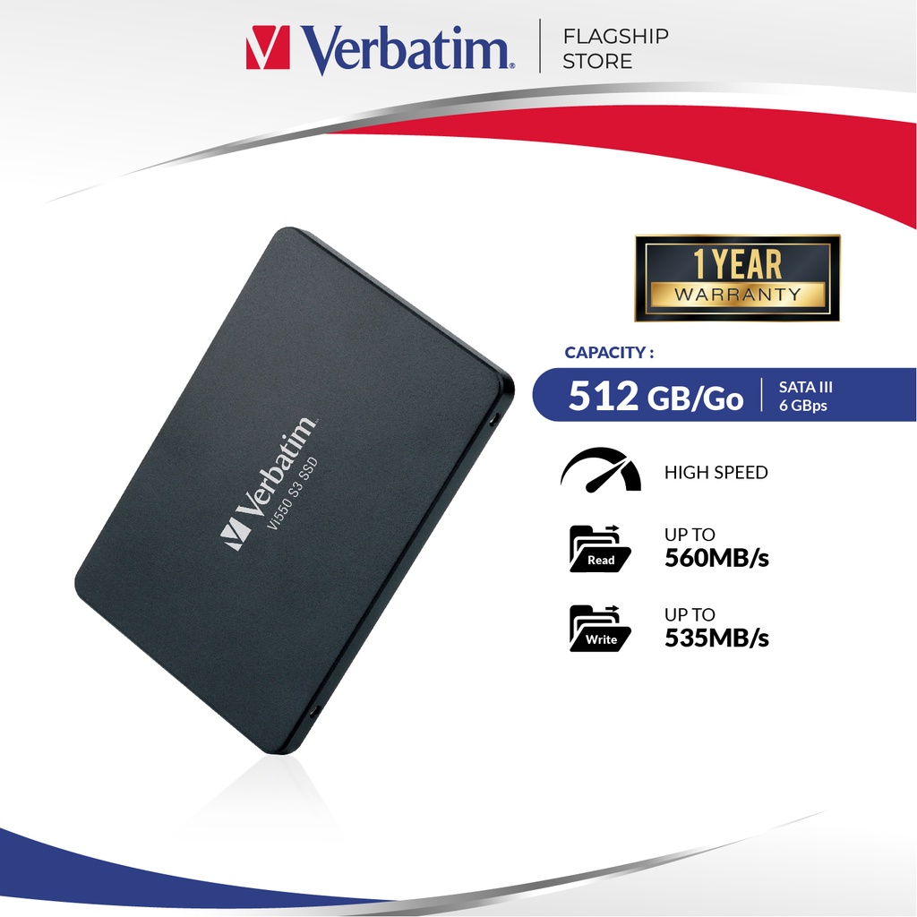 Vi550 Internal Verbatim SSD | Shopee Philippines S3 2.5\