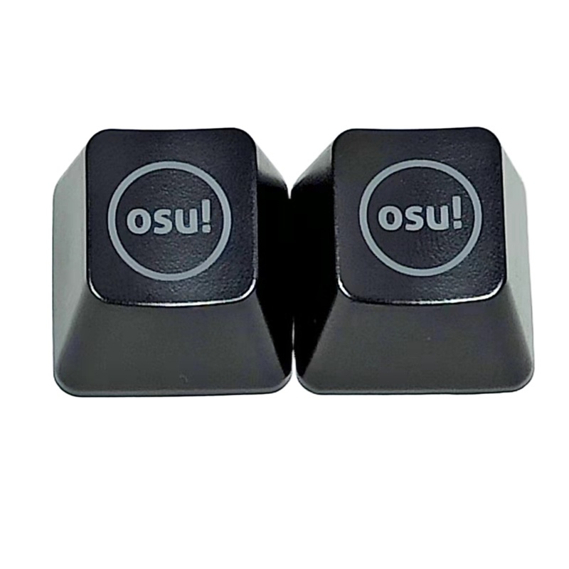 2PCS Keycaps ABS Translucent Unique Cute OSU for Cherry Backlit ...