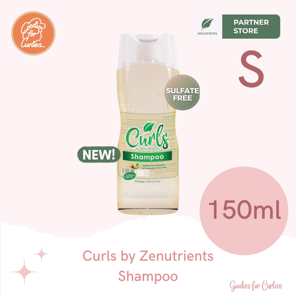 Curls By Zenutrients Shampoo 150 Ml CGM Approved ZC Shopee Philippines