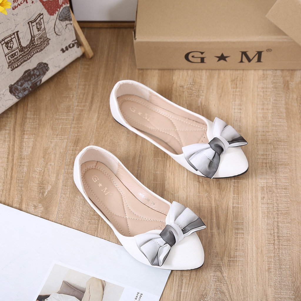 【AhSin】 Fashion Women Doll Shoes Office Flat Shoes Daily Loafer GM58 ...