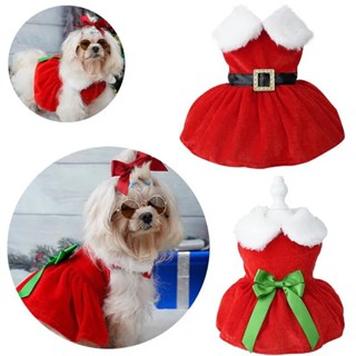 Small dog best sale christmas dresses