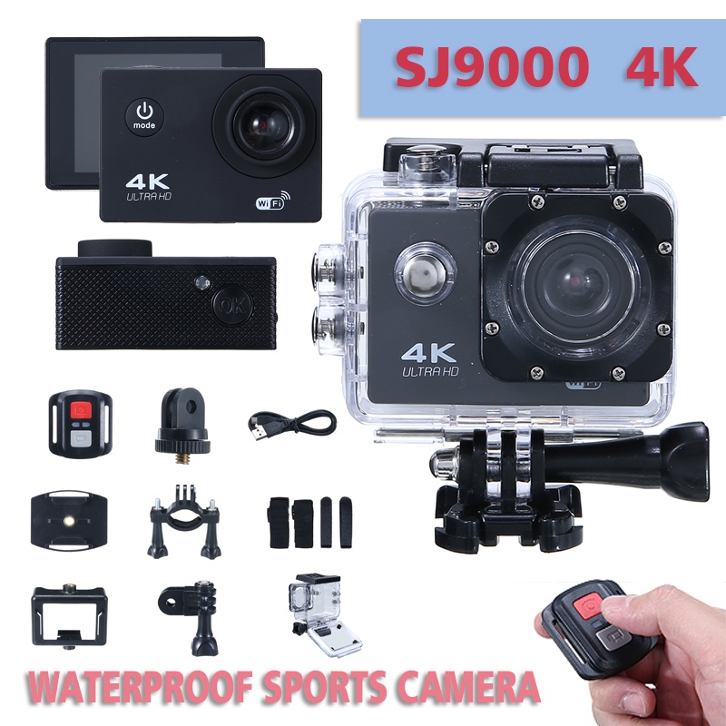 New SJ9000 Action Camera Wifi Remote Sport DVR Video Camcorder 4K Full
