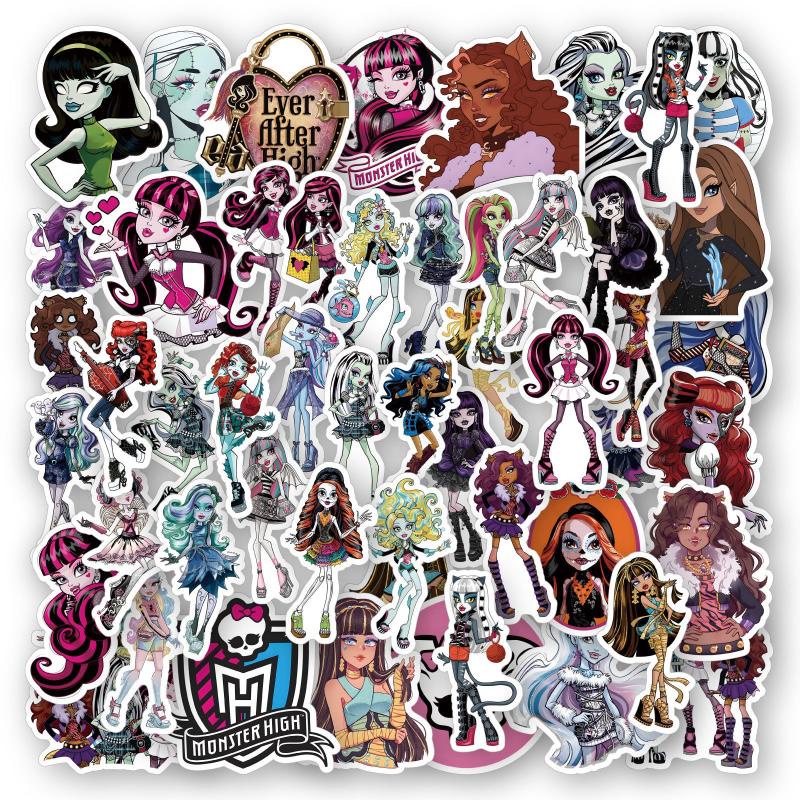 50pcs tumbler sticker for aquaflask anime stickers elf high school ...