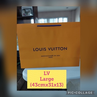 Shop louis vuitton paper bag for Sale on Shopee Philippines