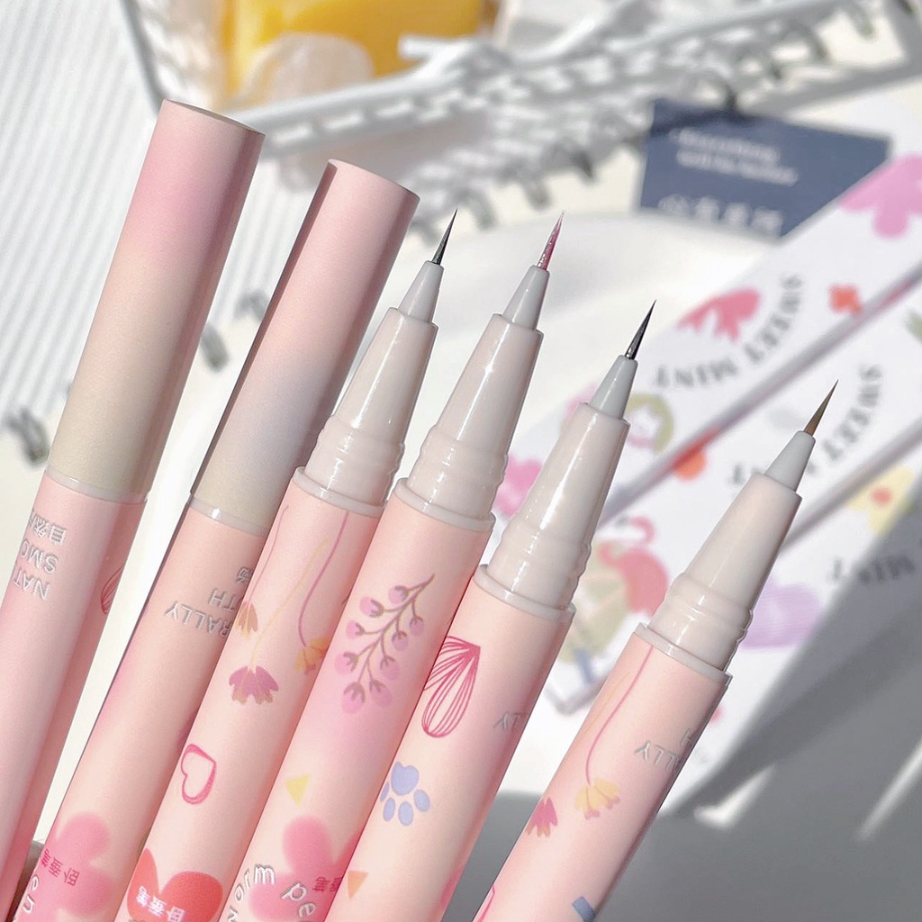 0.005mm fine brush head! SWEETMINT Silkworm Sleeping Pen Female Outline ...