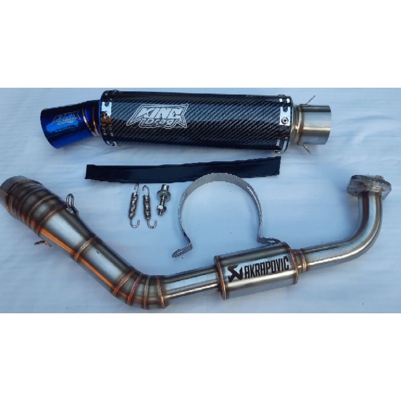 NMAX V2/AEROX V1 V2 KING DRAG MUFFLER FULL SET ( ORIGINAL) | Shopee ...