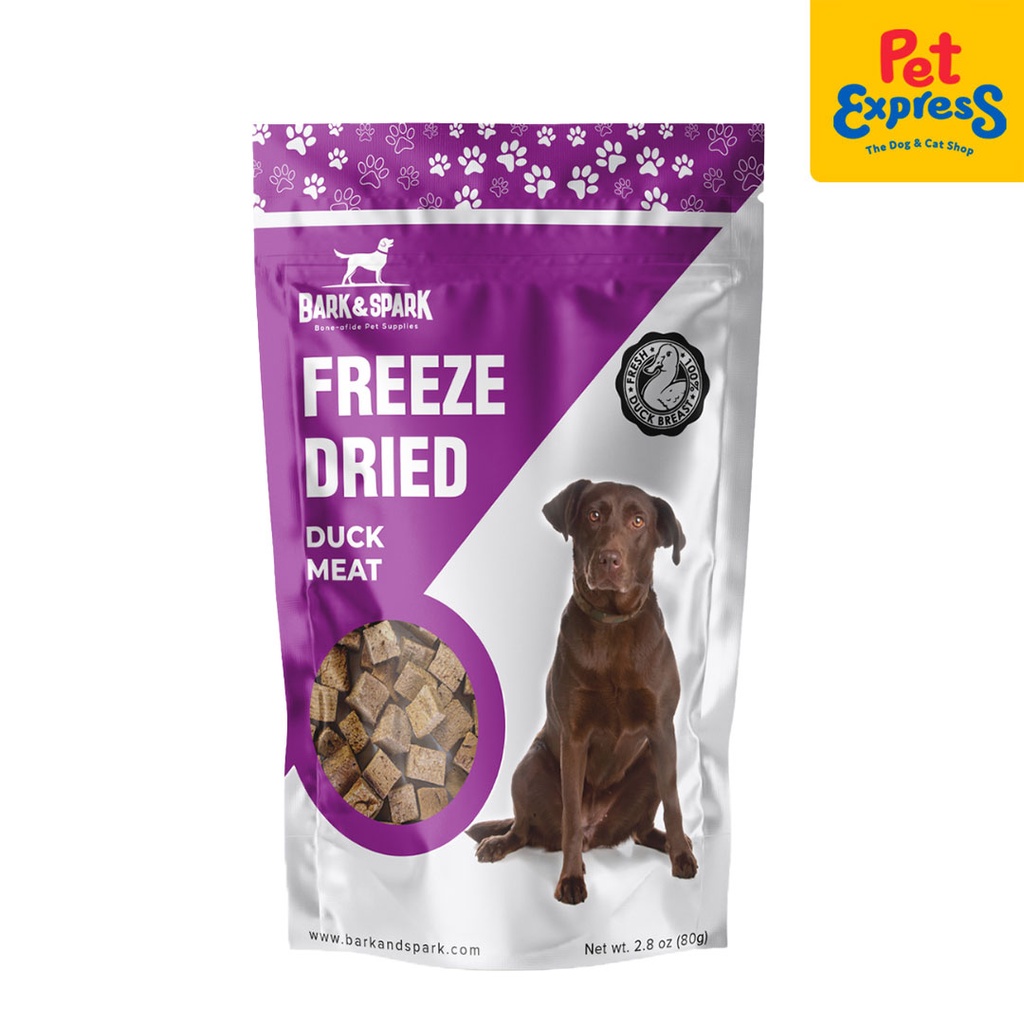 Bark and Spark Freeze Dried Duck Dog Treats 80g Shopee Philippines