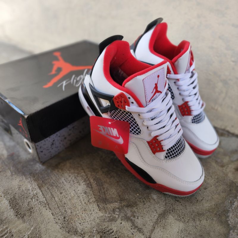 Jordan 4 Fire red for Men & Women Shopee Philippines