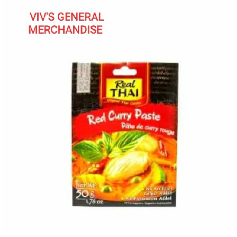 Real Thai Red Curry Paste ( 50g ) | Shopee Philippines