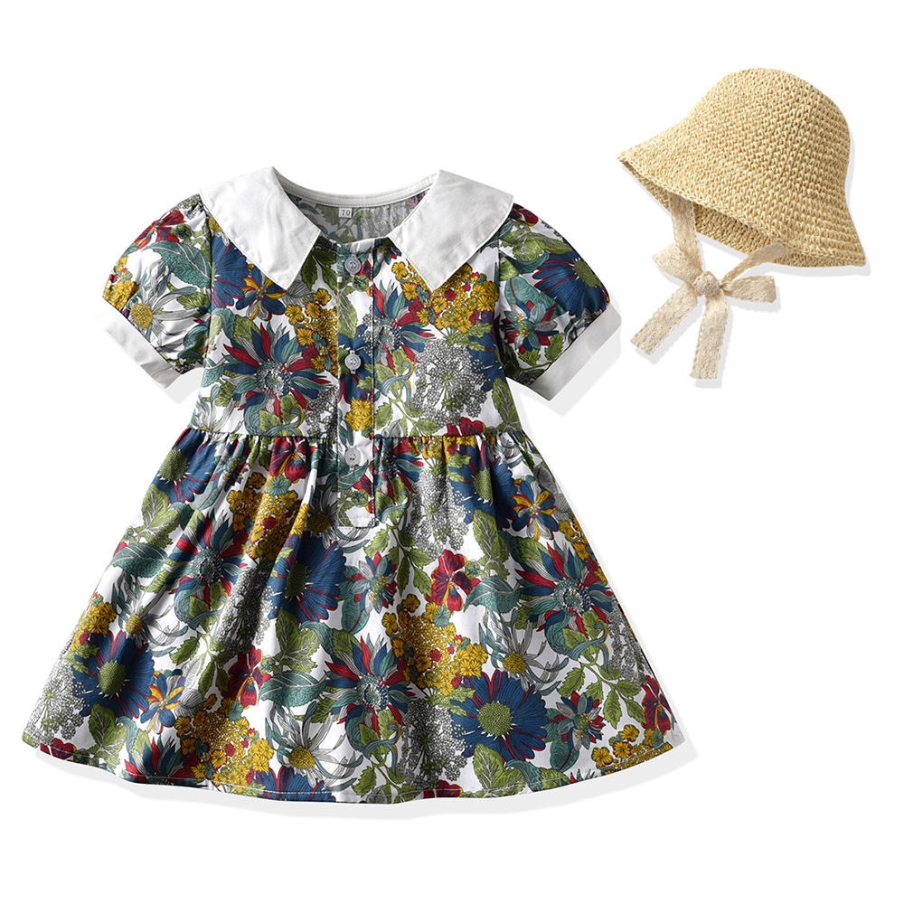 Baby Boy Clothes Terno for Kids 1 2 3 4 5 Year Old Floral Dresses Girls ...