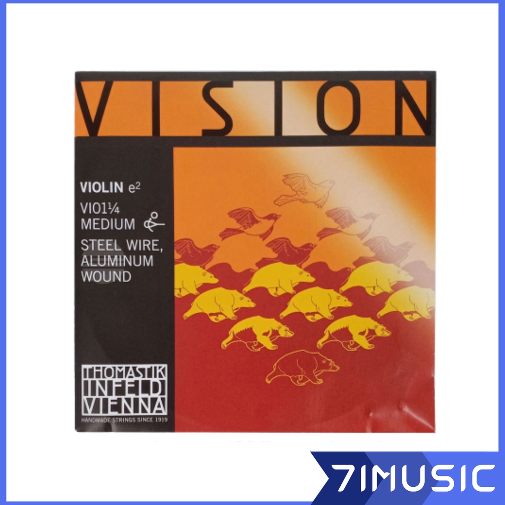 VISION VI100 1/4 Violin Strings (Set) Shopee Philippines