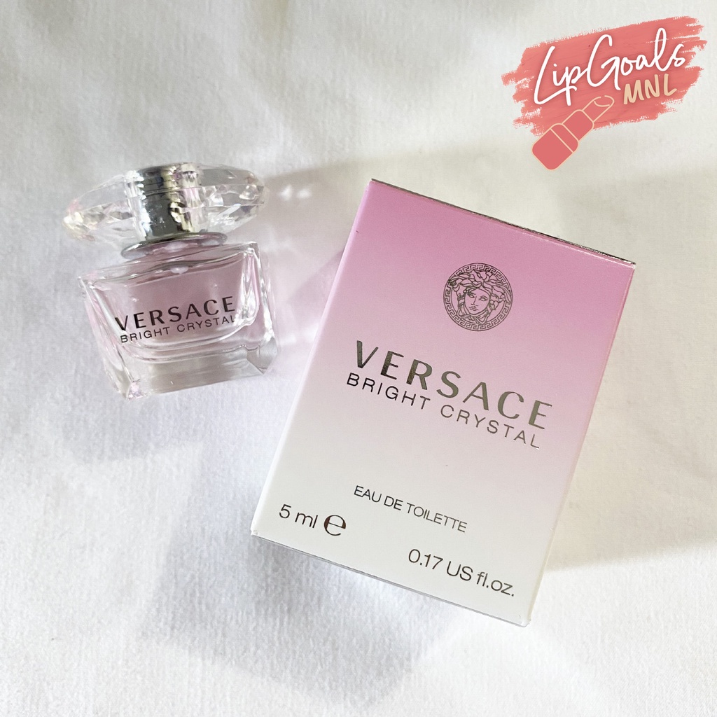 Perfume Mini: Versace Bright Crystal, 5 ml/0.17 fl oz, new in box