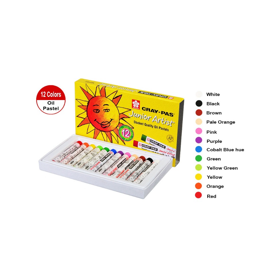 Sakura CrayPas junior artist Oil Pastels Shopee Philippines