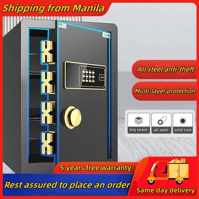 60cm Key + digital safe digital fire safe home hotel lock keyboard safe safe Shopee Philippines