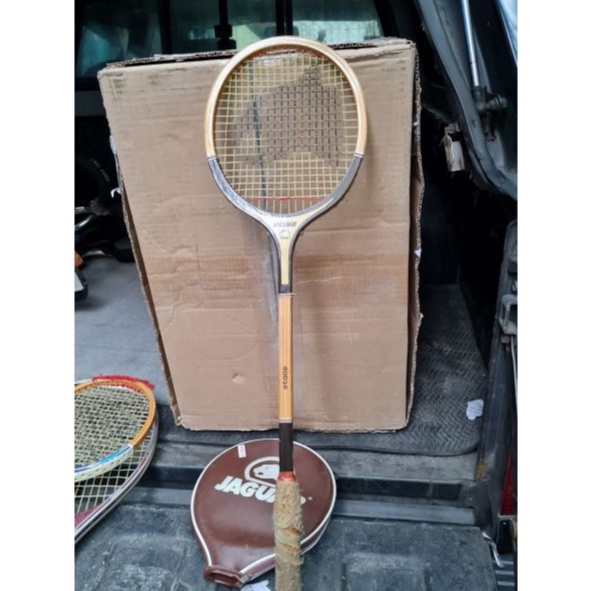 Vintage Jaguar Etoile Badminton Racket Shopee Philippines