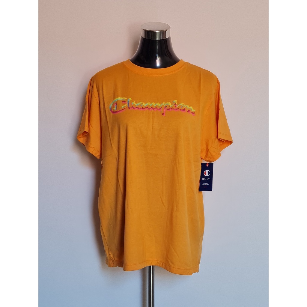 CHAMPION CLASSIC TEE, CHROMATIC SCRIPT LOGO (EXTRA LARGE) | Shopee ...