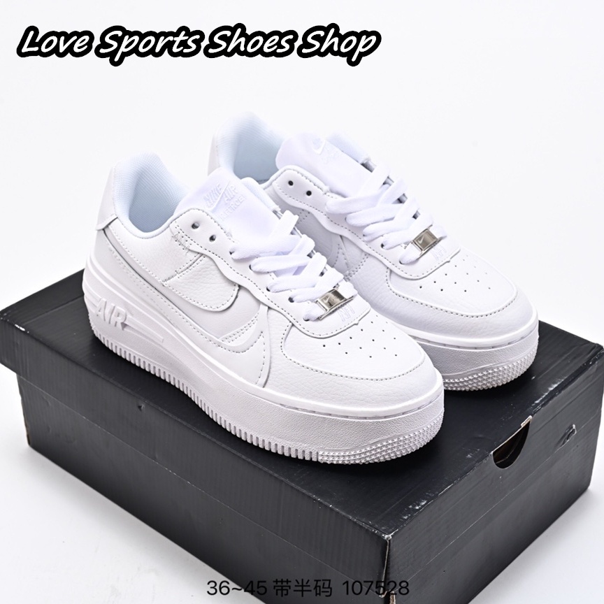 karton domineren tv Nike Air Force 1 '07 “Triple White” Low Cut Platform Casual Sneakers  Basketball Shoes for Men Women | Shopee Philippines