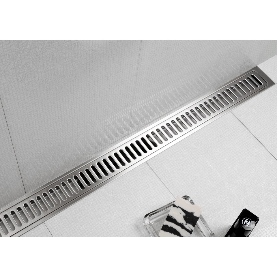 20cm 100cm304 Stainless steel Drains Shower Floor drain Bathroom Drainer Strainer Shopee