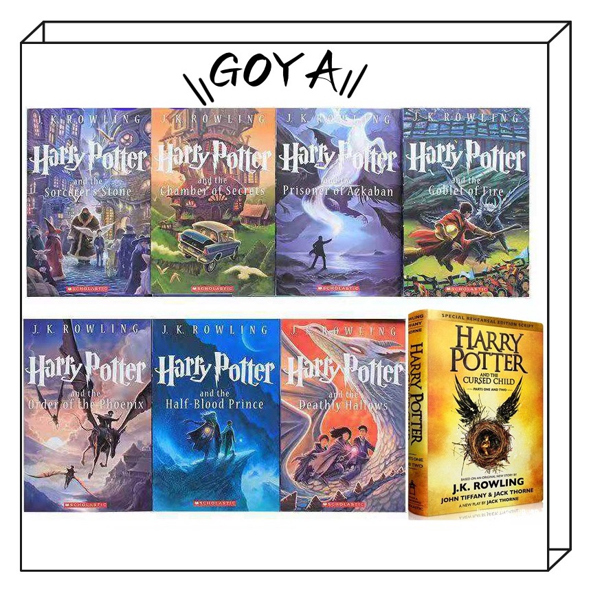 Harry potter discount book set shopee