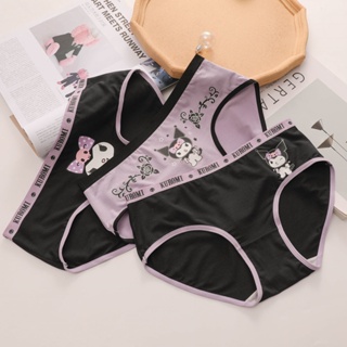 Japanese Cute Couple Underwear Girl Bunny Bear Lingerie For Women Men's  Boxers Panties Kawaii Sexy Bandage Female Briefs