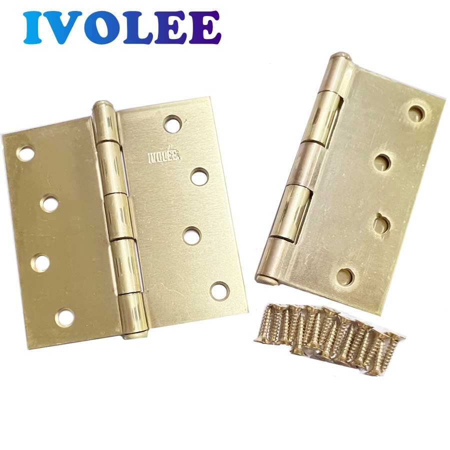 IVOLEE Loose Pin Hinges Door Hinges Pair3x3 / 3.5x3.5 / 4x4 (2 PCS PER