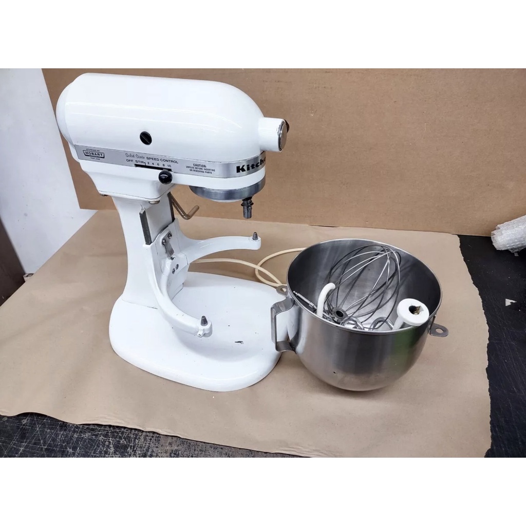 KitchenAid K5SS White Heavy Duty Series 5qt Lift Stand Mixer W Bowl