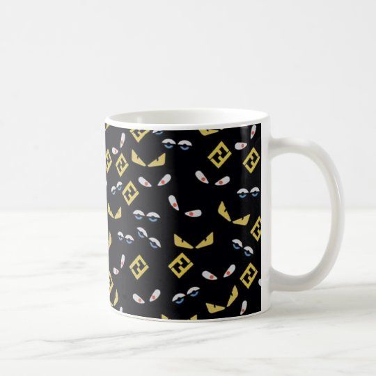 FENDI Cute Ceramic Coffee Mugs 11oz Shopee Philippines