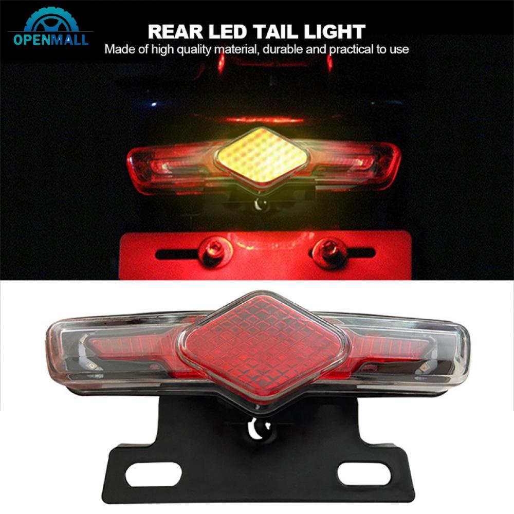 OM 12V/36V-60V Electric Bicycle Taillight Signal Rear Rack Lamp Ebike ...