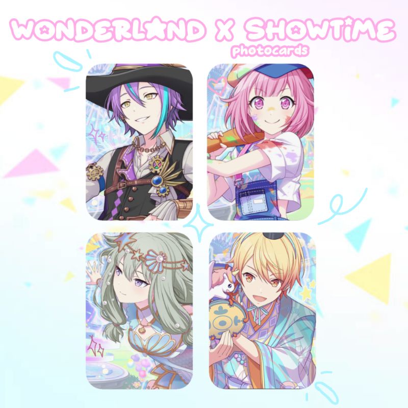 Read Desc Wonderland X Showtime Photocards Rui Nene You You