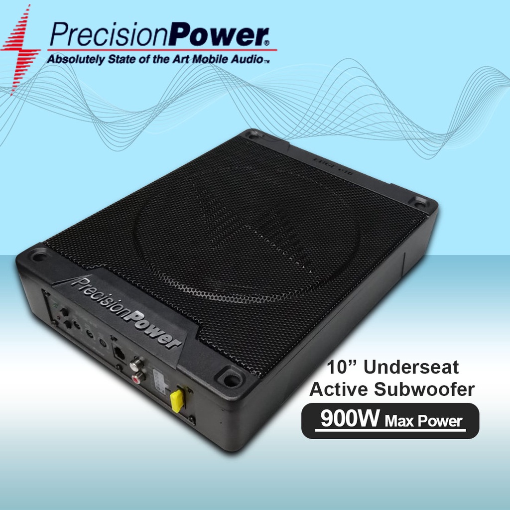 PRECISION POWER 10" ACTIVE SUBWOOFER BOX "EDGE e10" Shopee Philippines