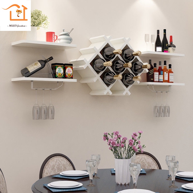 In Stock Wine Rack Holder MultiColor Wine Rack Organizer 7Hole Wine