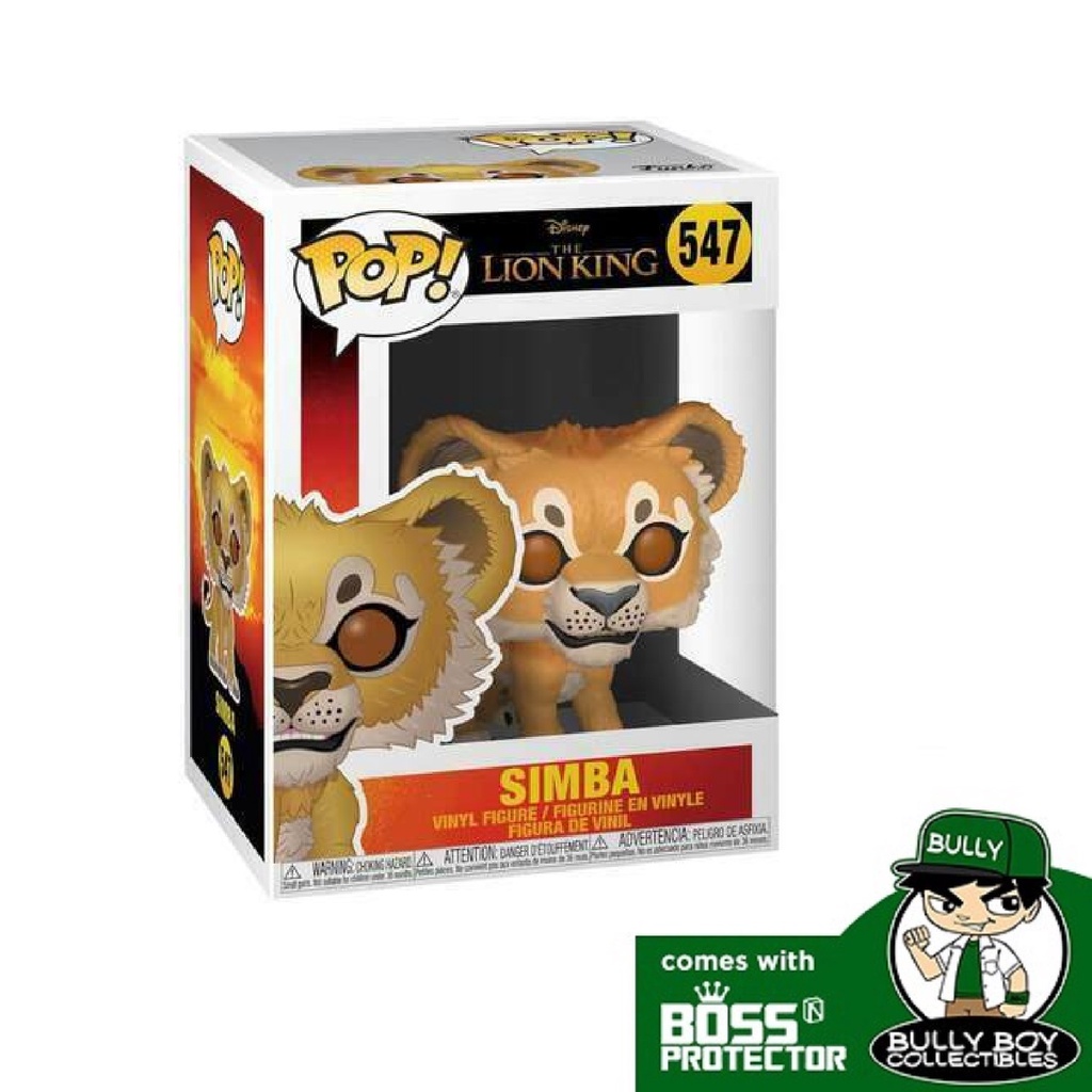 POP! Disney: The Lion King - Simba 547 With Boss Protector | Shopee ...