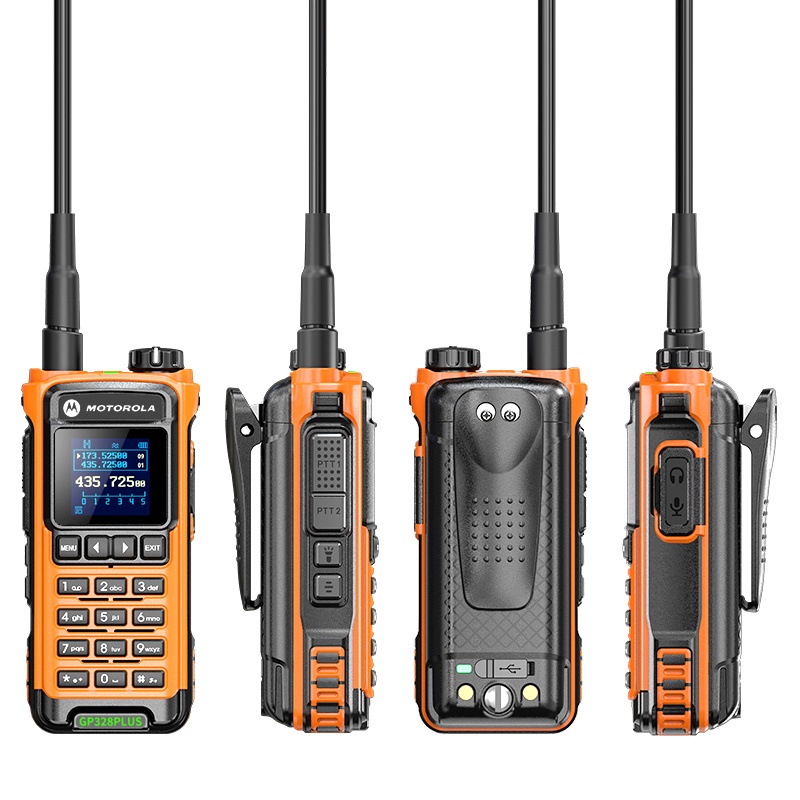 Motorola GP328 PLUS Walkie Talkie Long Range IP68 Waterproof U/V Two