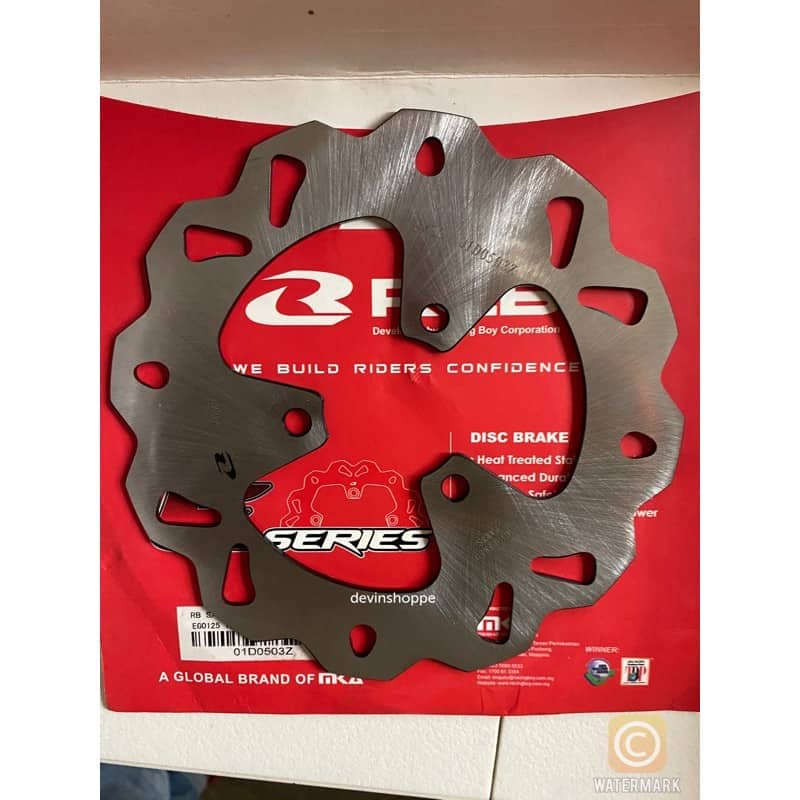 100% ORIGINAL RACING BOY DISC MIO I 125 190MM 3HOLES | Shopee Philippines