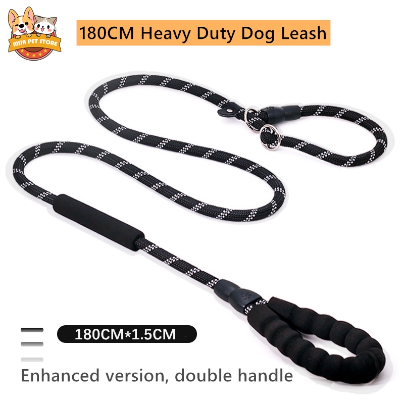 1.8M Dog Leash with Padded Handle and Highly Reflective Threads Pet Dog