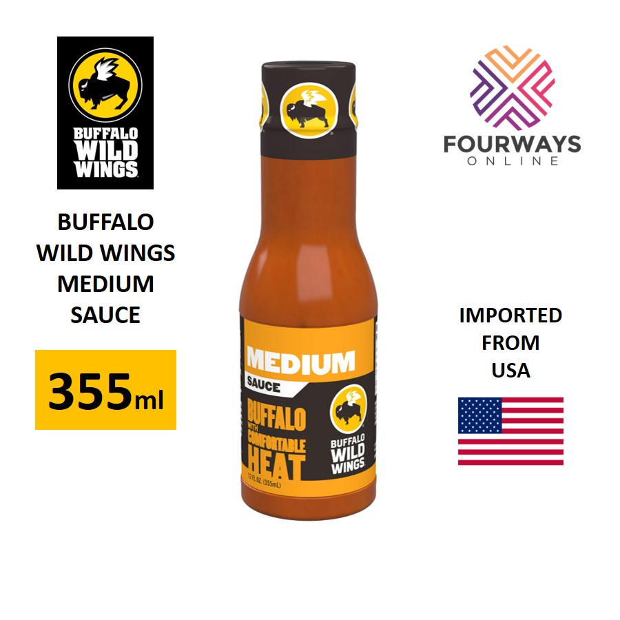 Buffalo Wild Wings Medium Sauce (355ml) Shopee Philippines