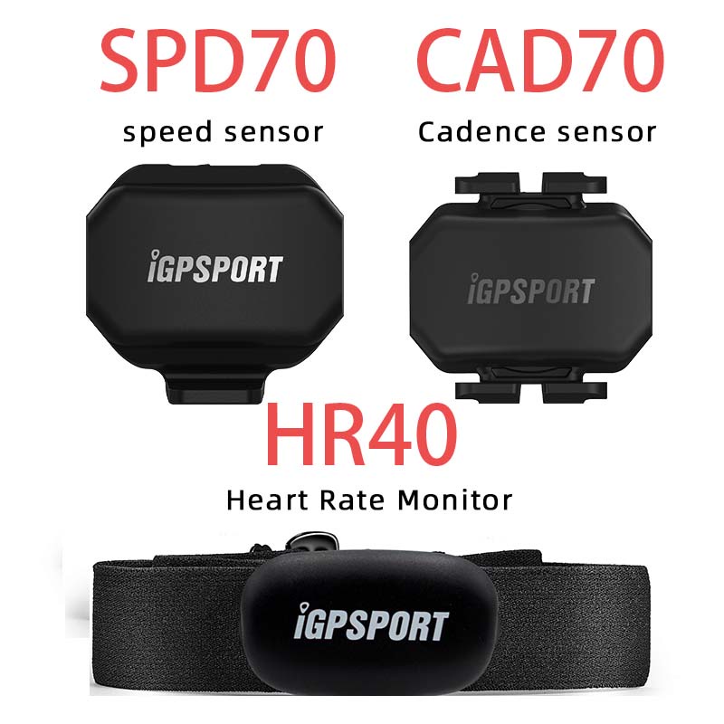 IGPSPORT CAD70 SPD70 ANT+ Bluetooth Speed Cadence Sensor GPS Bike
