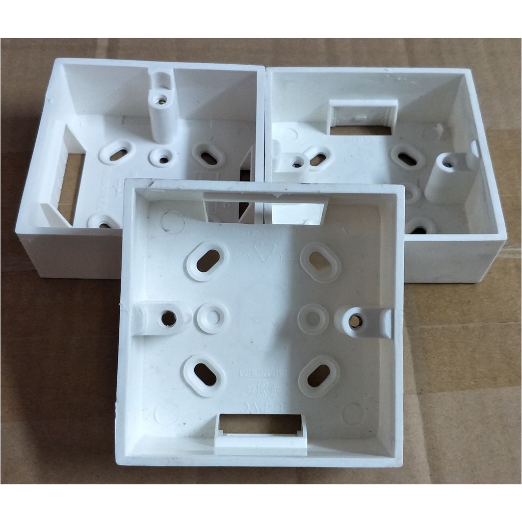 Standard 86x86 Type Switch Socket Base Outfit Junction Box Surface ...