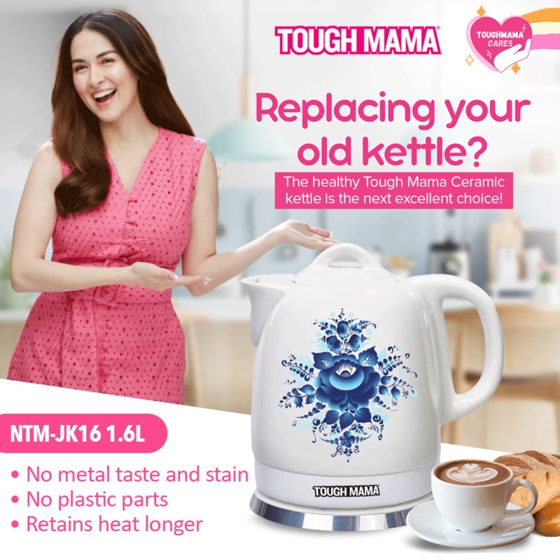 Tough mama store electric kettle