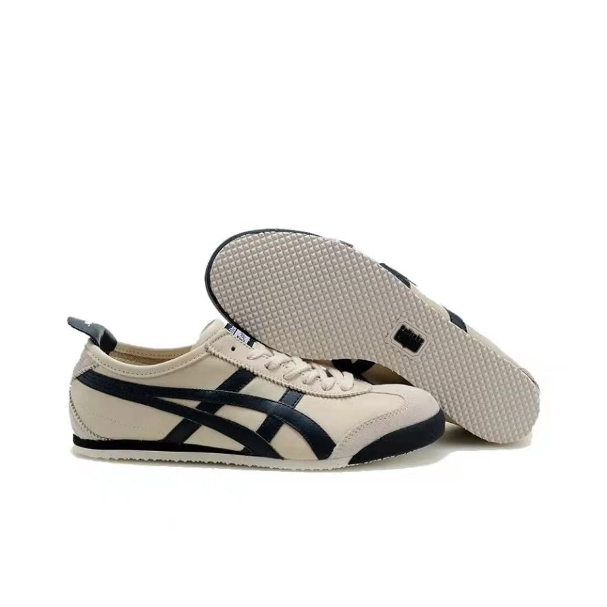 RBTS onitsuka men and women shoes Mexico66 SLIP ON black low-top casual ...