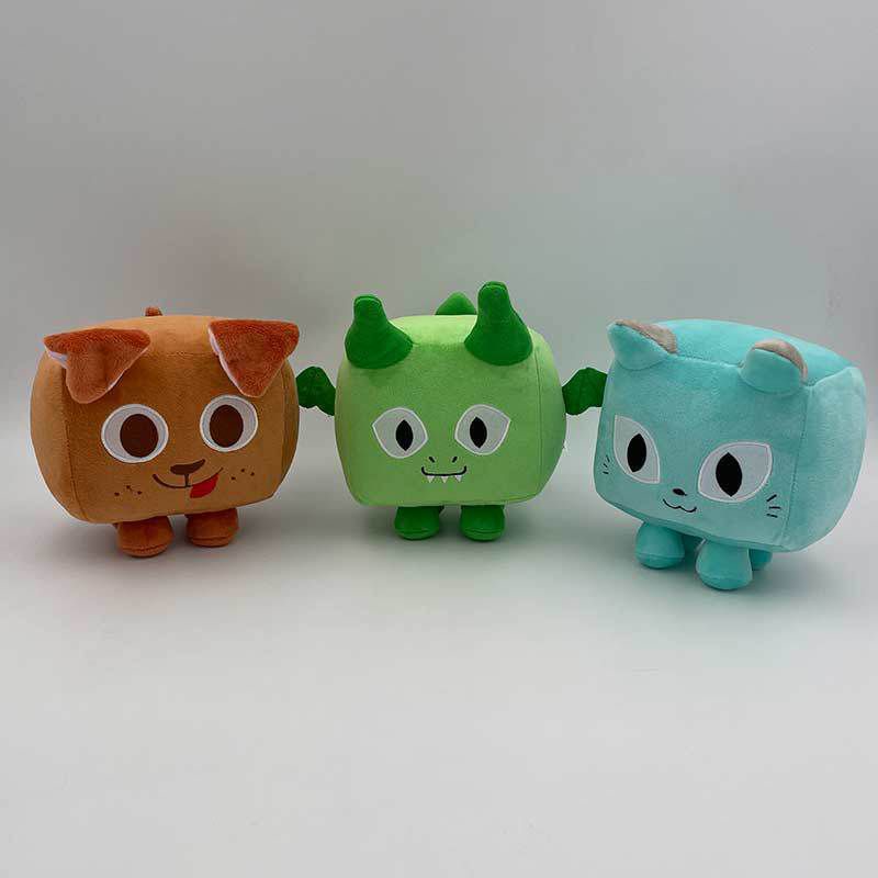 25CM Pet Simulator X Cat Plush Toy, Roblox Cat Plush,Big Games Cat