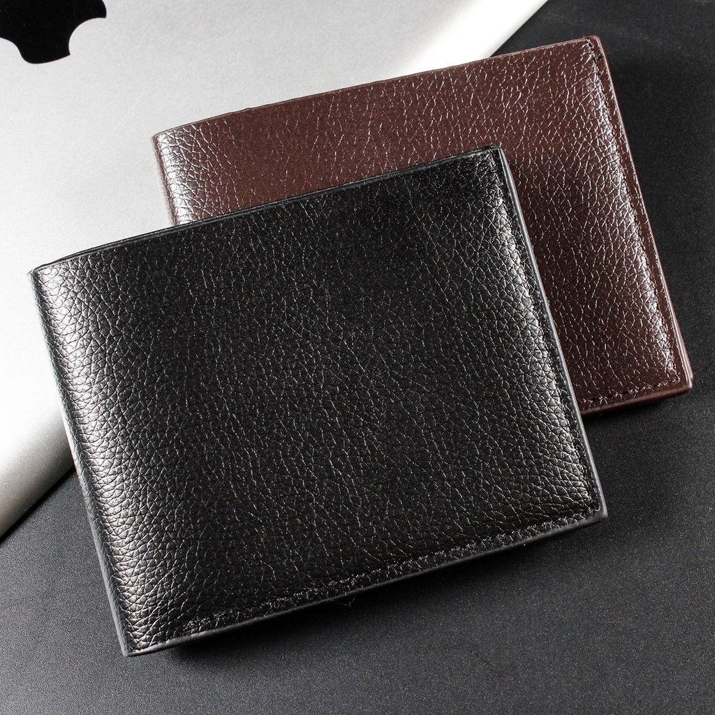 Mens wallets Leather Solid Luxury Wallet Men Pu Leather slim bifold ...