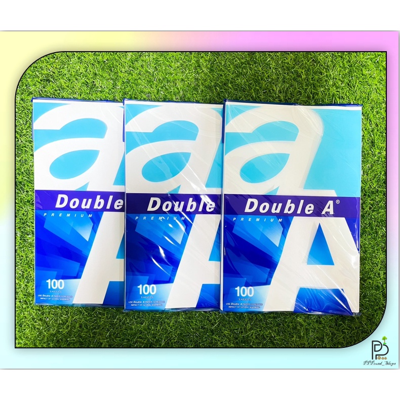 Double A Copier Paper 80gsm Thick A4 40 100 Sheetspkt Shopee Philippines 6918
